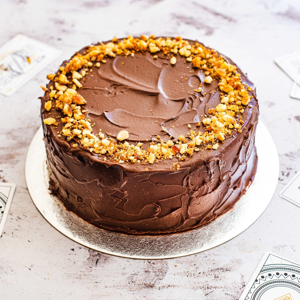 Personalised Vegan Peanut Butter & Chocolate Banana Cake - Jack and Beyond