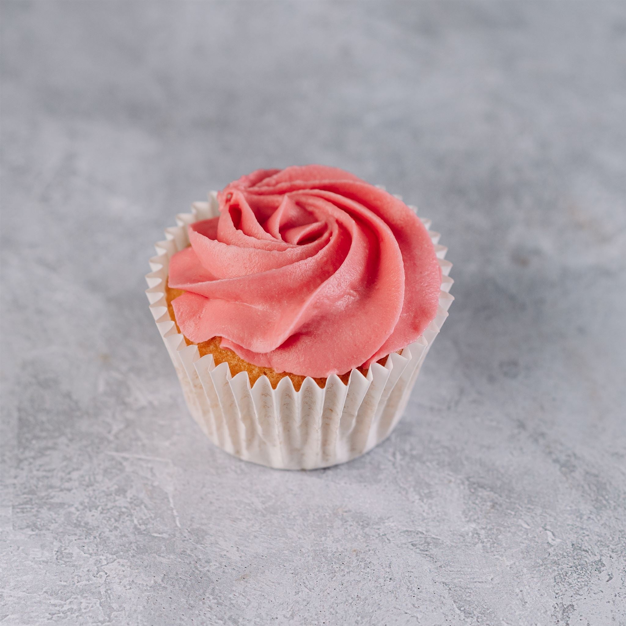 Pink Frosting Vanilla Cupcakes - Jack and Beyond