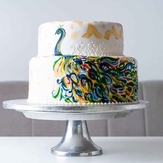 Pretty as a Peacock Cake