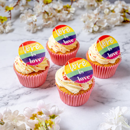 Pride Cupcakes - Love