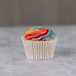 Rainbow Vanilla Cupcakes - Jack and Beyond