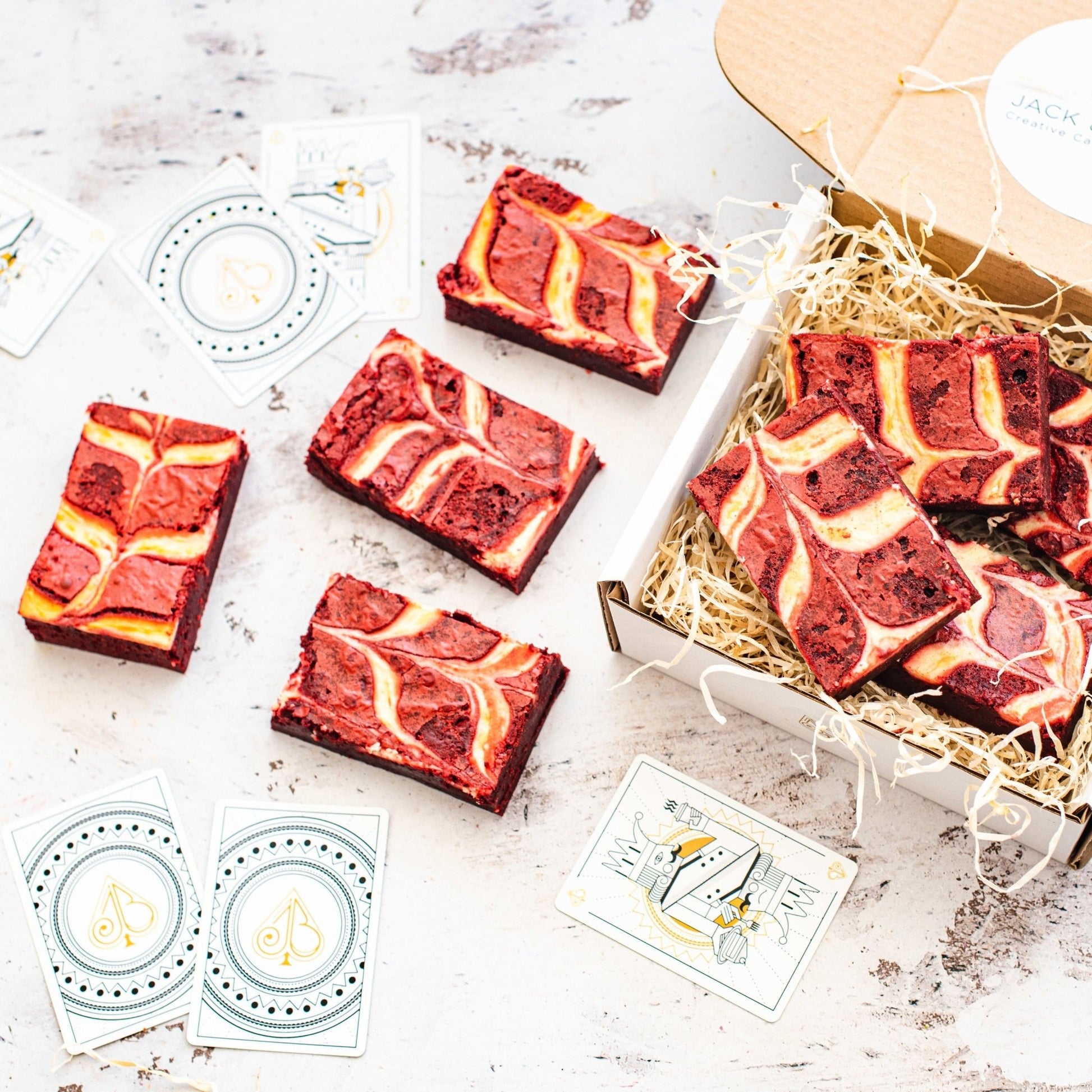 Red Velvet Brownie Box - Jack and Beyond