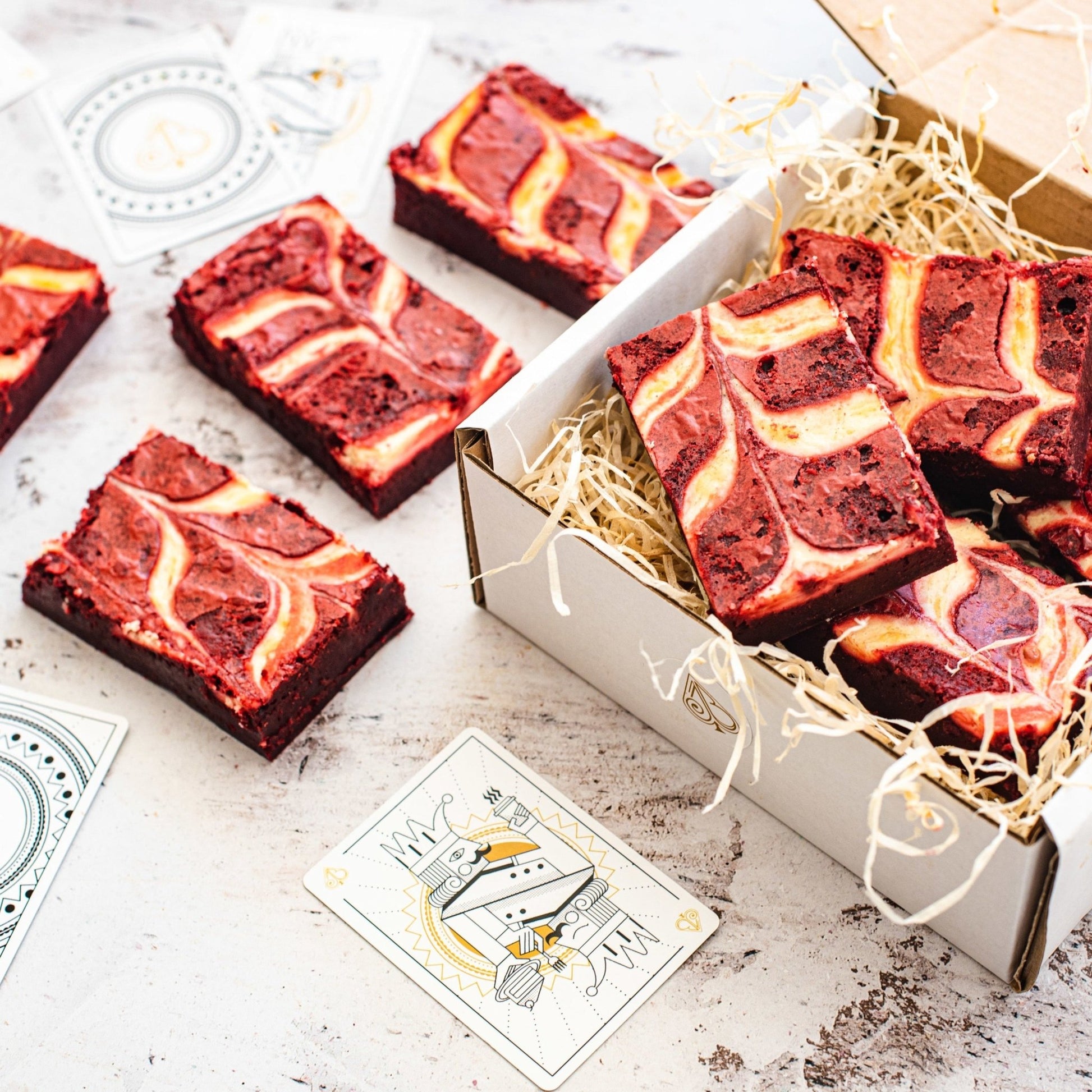 Red Velvet Brownie Box - Jack and Beyond