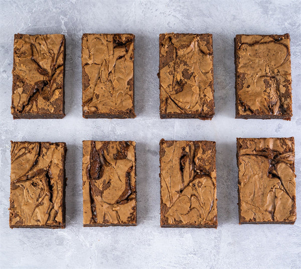 Salted Caramel Brownie Box of 8 - Jack and Beyond