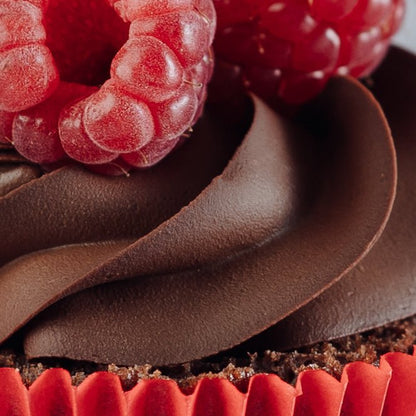 Vegan Chocolate & Raspberry Cupcakes - Jack and Beyond