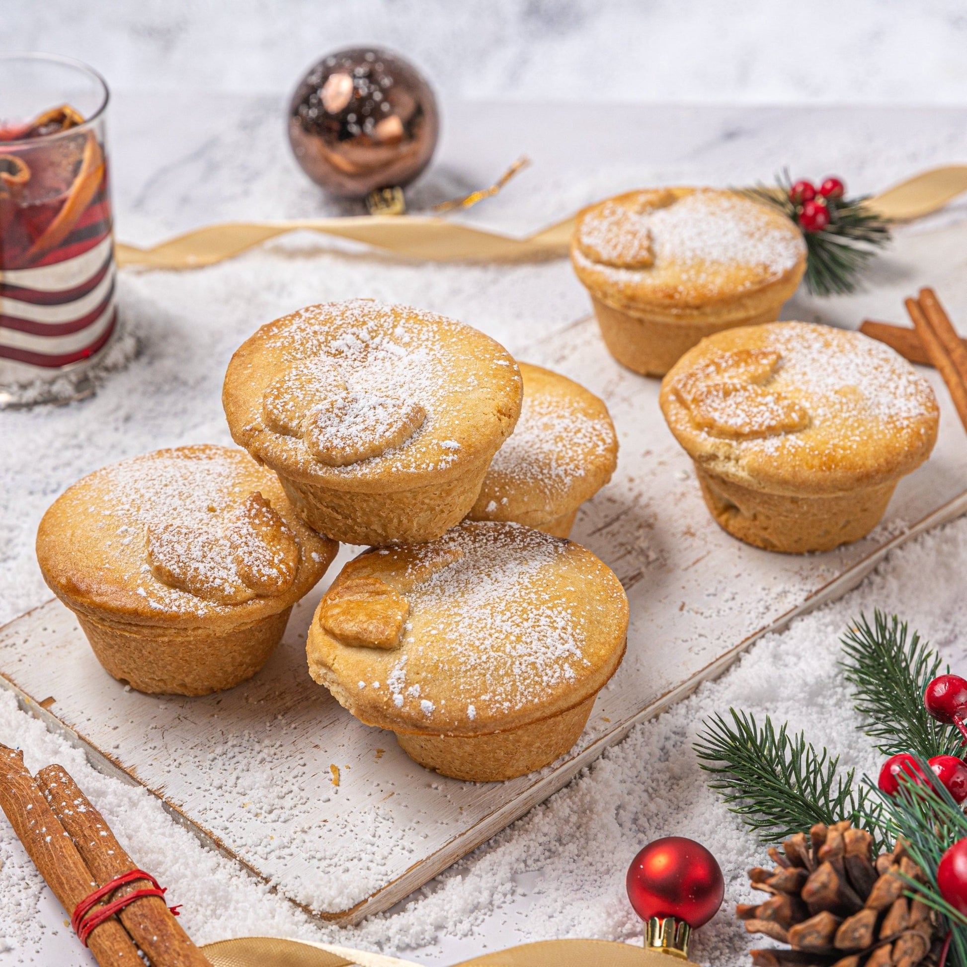 Vegan Deep Filled Mince Pies - Jack and Beyond