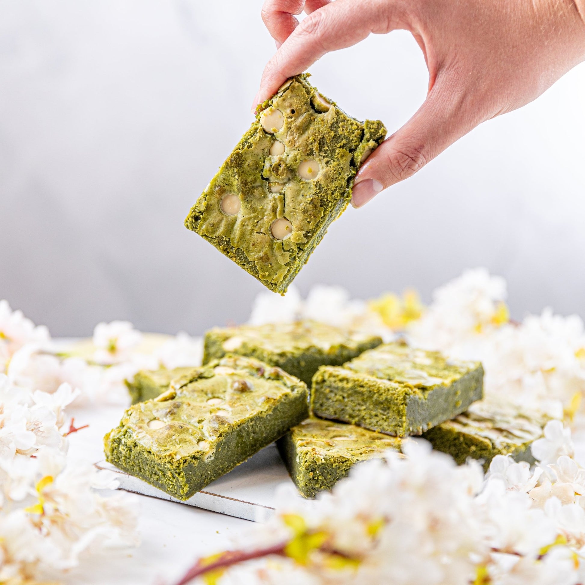 White Chocolate & Matcha Brownie Box - Jack and Beyond